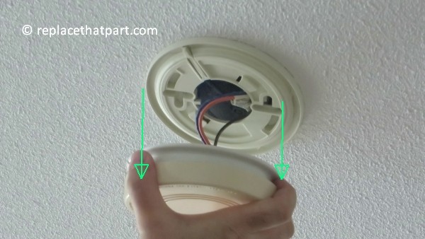 how to replace the battery in the firex smoke alarm padc240 07