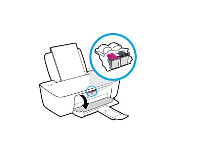 hp deskjet 1255 printer replace the ink cartridges 04