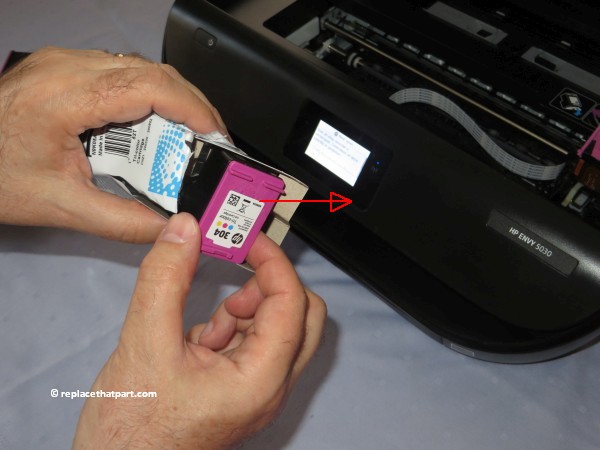 hp envy 5030 how to replace the ink cartridges 12