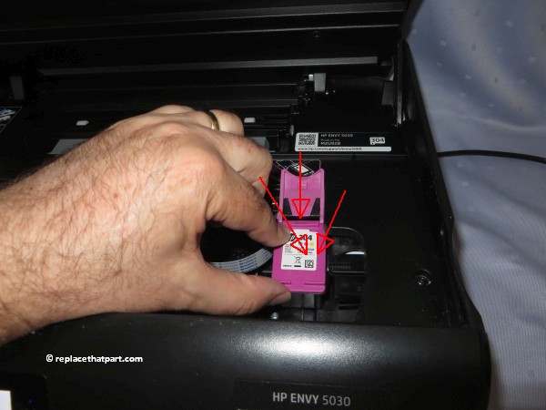 hp envy 5030 how to replace the ink cartridges 15