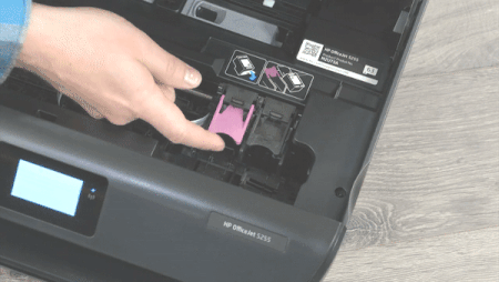 hp envy 5030 how to replace the ink cartridges 16