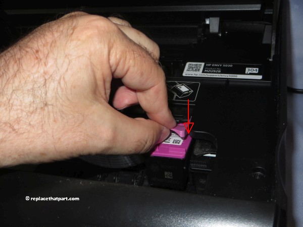 hp envy 5030 how to replace the ink cartridges 18