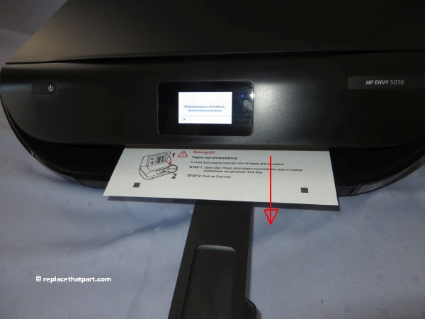hp envy 5030 how to replace the ink cartridges 20