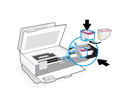 hp envy inspire 7255e how to replace ink cartridges 12