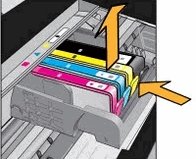 hp photosmart 5520 printer black ink not working