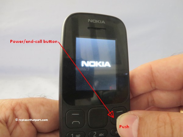 nokia 105 ta 1037 how to replace the battery 16